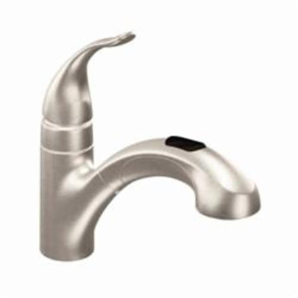 Integra® Kitchen Faucet, Deck Mount, ADA, 1 Lever Handle, 1 or 3-Hole, Spot Resist Stainless