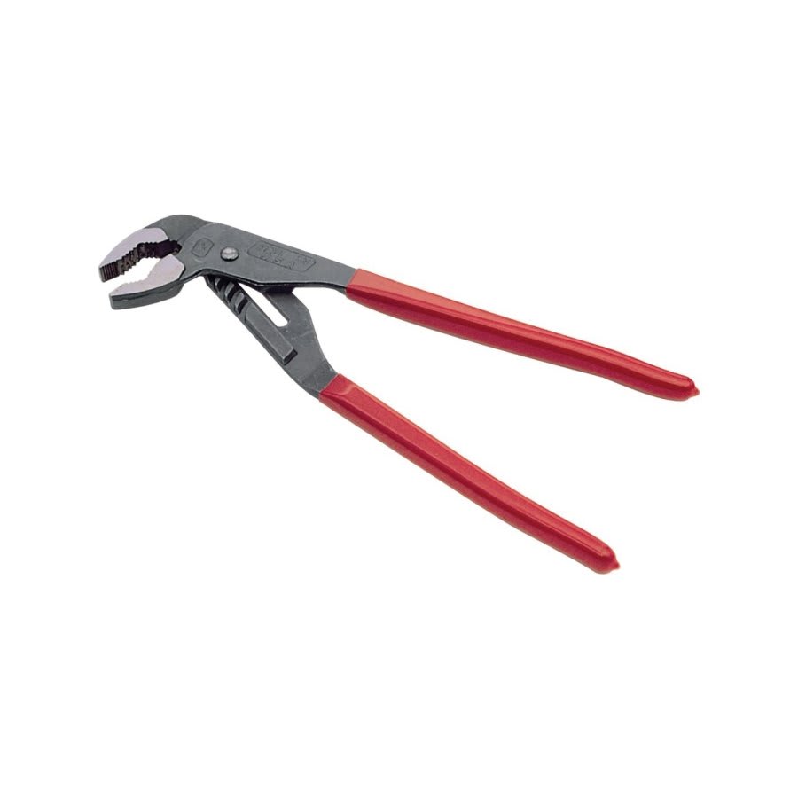 Positive Grip Plier, 2 in, V-Jaw Jaw, 12 in OAL