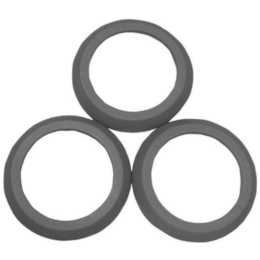 1-1/2" x 1-1/4" Reducer Silver TPR Washer 10 Pack