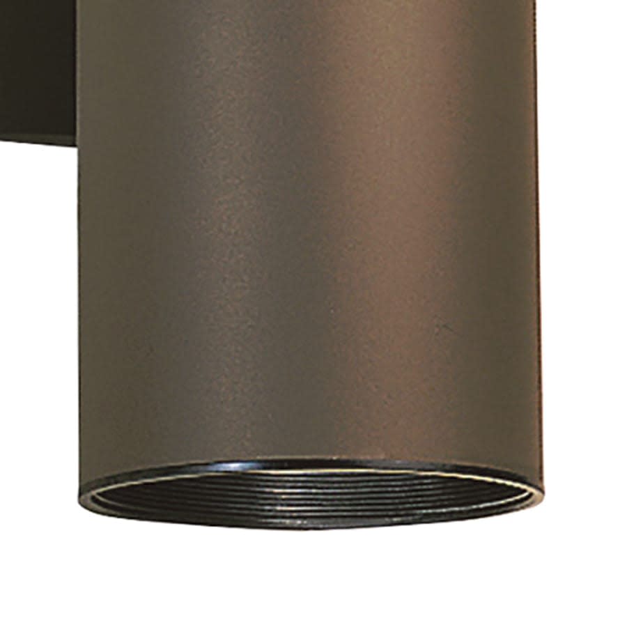 Cylinder 2 Light 15" Tall Outdoor Wall Sconce