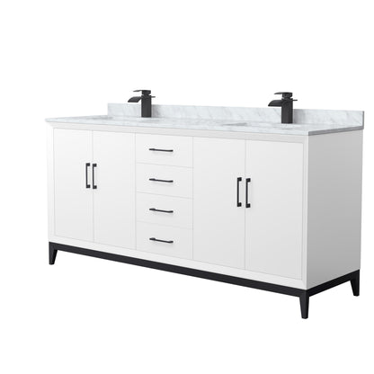 Amici Double Bathroom Vanity - 72W x 35.25H x 22D