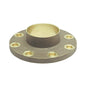 150 lb Flange, 4 in, C x Bolt Pattern, Cast Brass