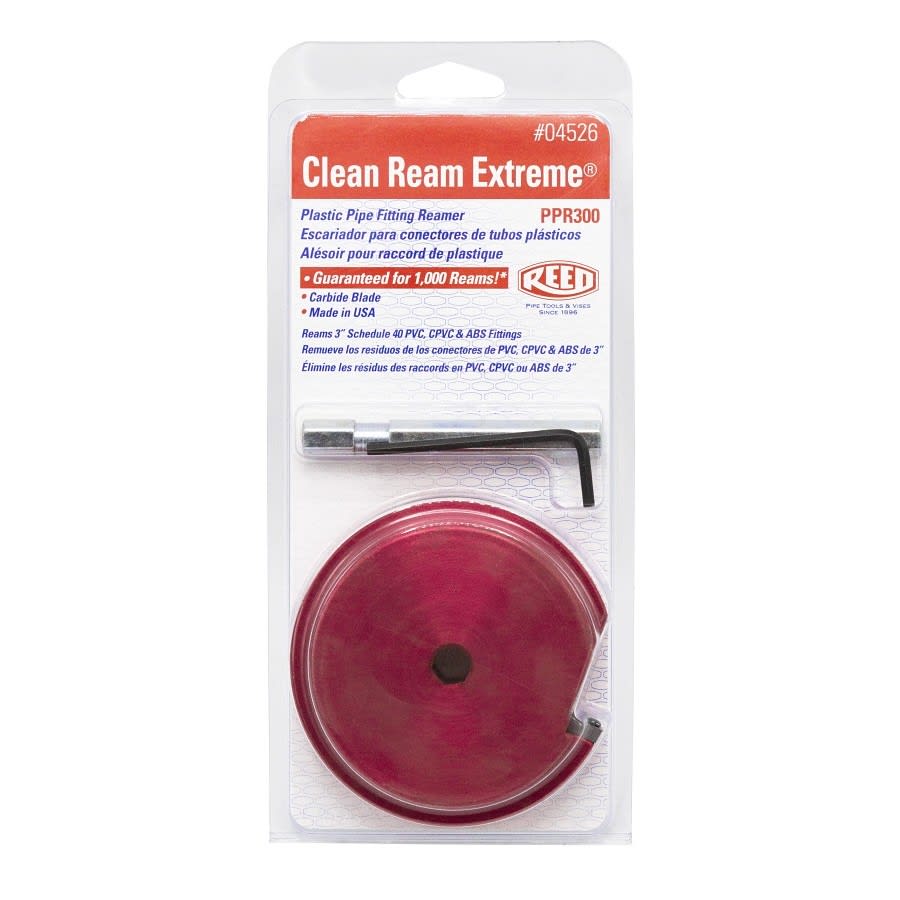 Plastic Deburring Tool For ABS, CPVC, PVC, 3 in