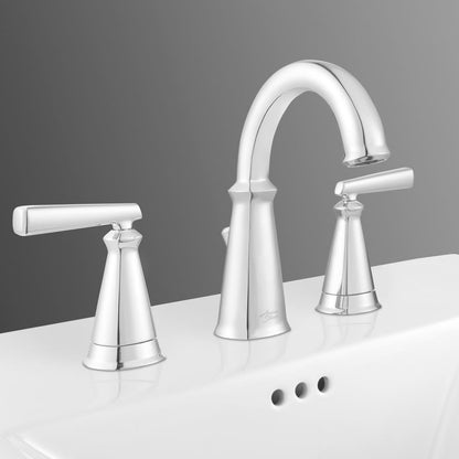 Edgemere 1.2 GPM Widespread Bathroom Faucet with Pop-Up Drain Assembly