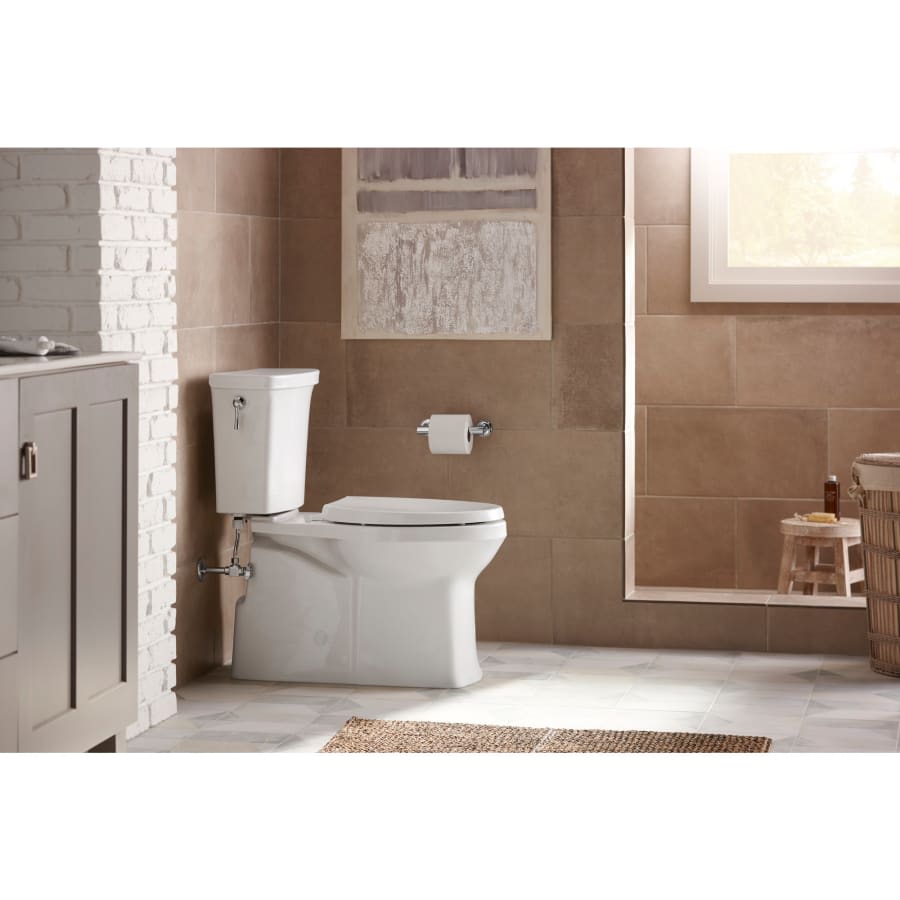 Corbelle Elongated Comfort Height Toilet Bowl Only with ReadyLockâ¢ and Revolution 360â¢ Flushing