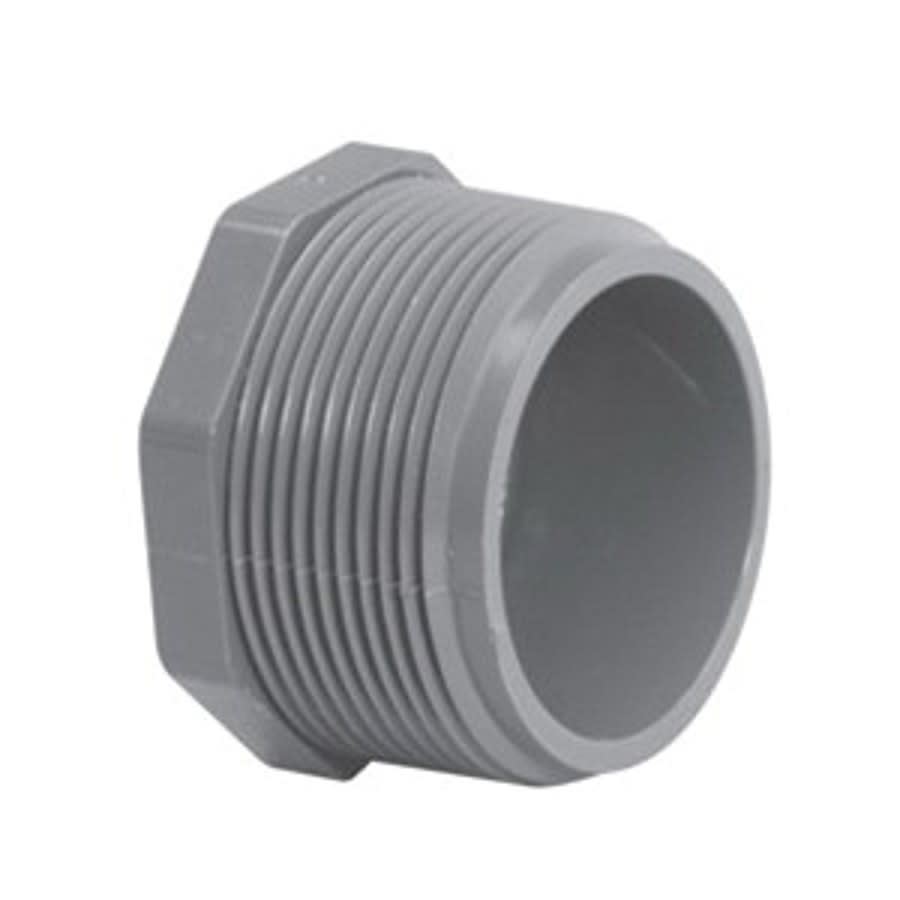 Plug, 3 in, MNPT, SCH 80/XH, PVC