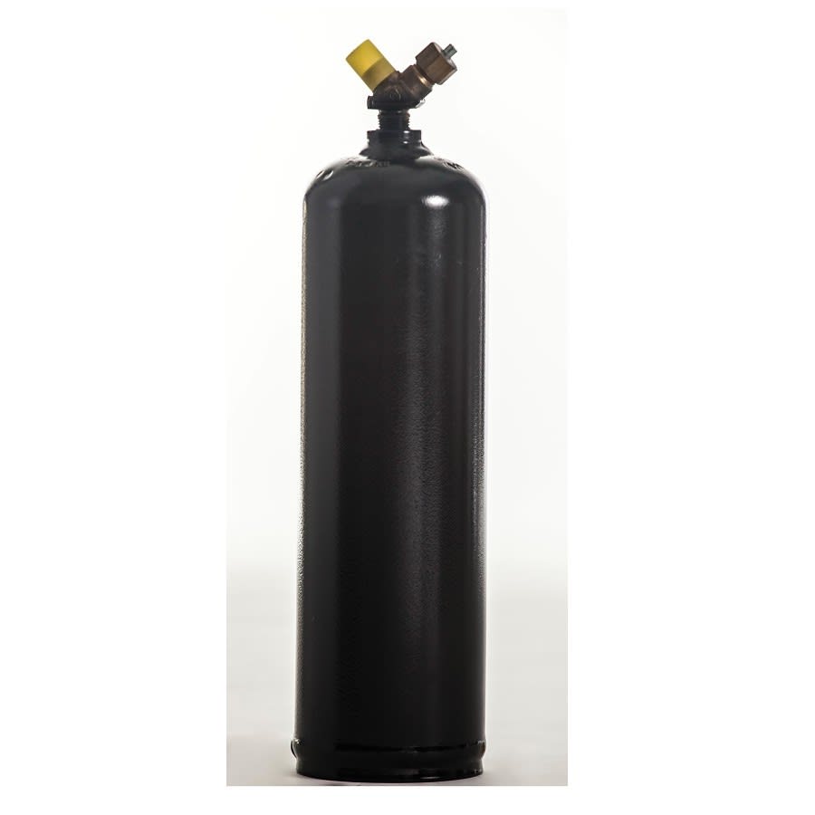 Gas Cylinder Empty, Industrial Acetylene MC Tank, 10 lb