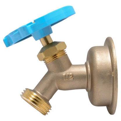 1/2 in. Push-to-Connect x MHT Brass Multi-Turn No Kink Hose Bibb