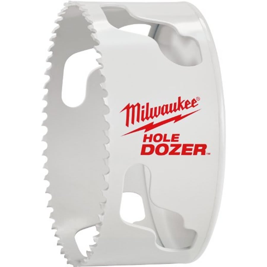 Hole Dozer™ Ice Hardened™ 49-56 Hole Saw, 4-3/4 in Dia, Bi-Metal/8% Cobalt Cutting Edge