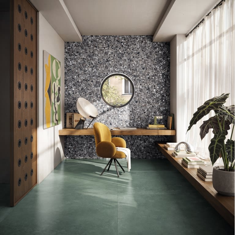 MILZETTI PEBBLE DARK BR 47X47