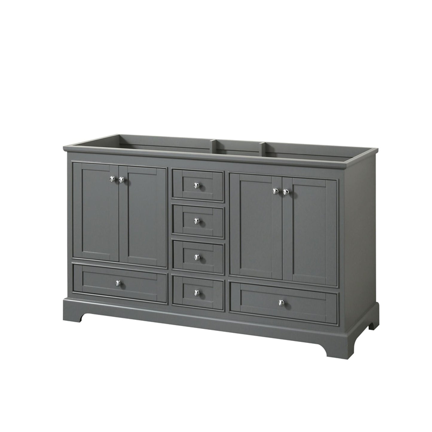 Deborah Double Bathroom Vanity - 59.25W x 34.25H x 21.5D
