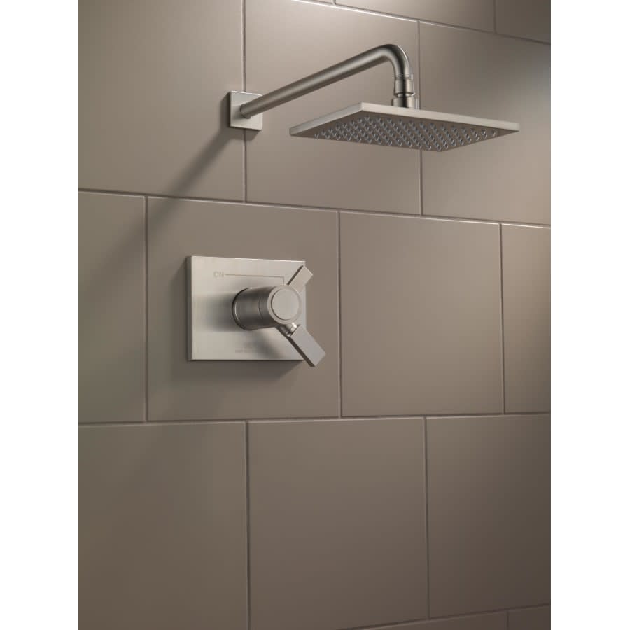 Vero Tempassure 17T Series Dual Function Thermostatic Shower Only with Integrated Volume Control - Less Rough-In Valve