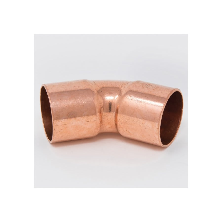 45 deg Elbow, 1-1/2 in, C, Copper