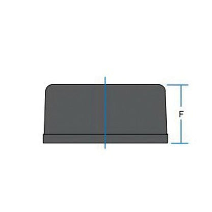 Blind Plug, 5 in, No Hub, Cast Iron