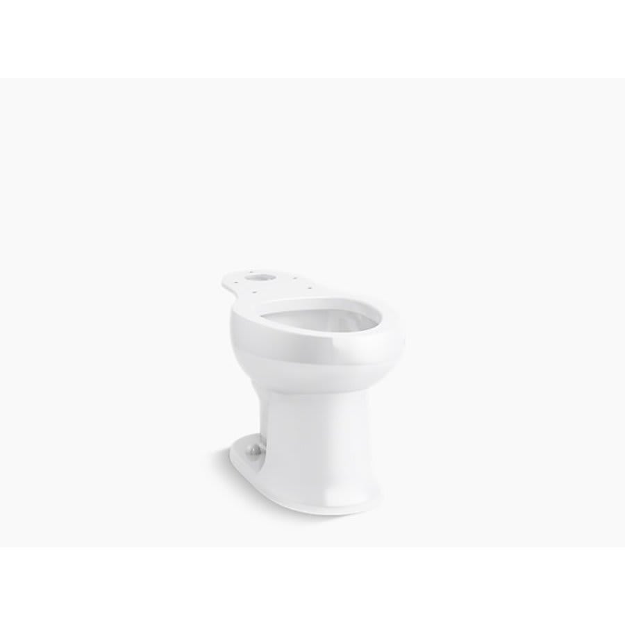 Stinson® Toilet Bowl, Floor Mount, 12 in Rough, ADA, Elongated, White