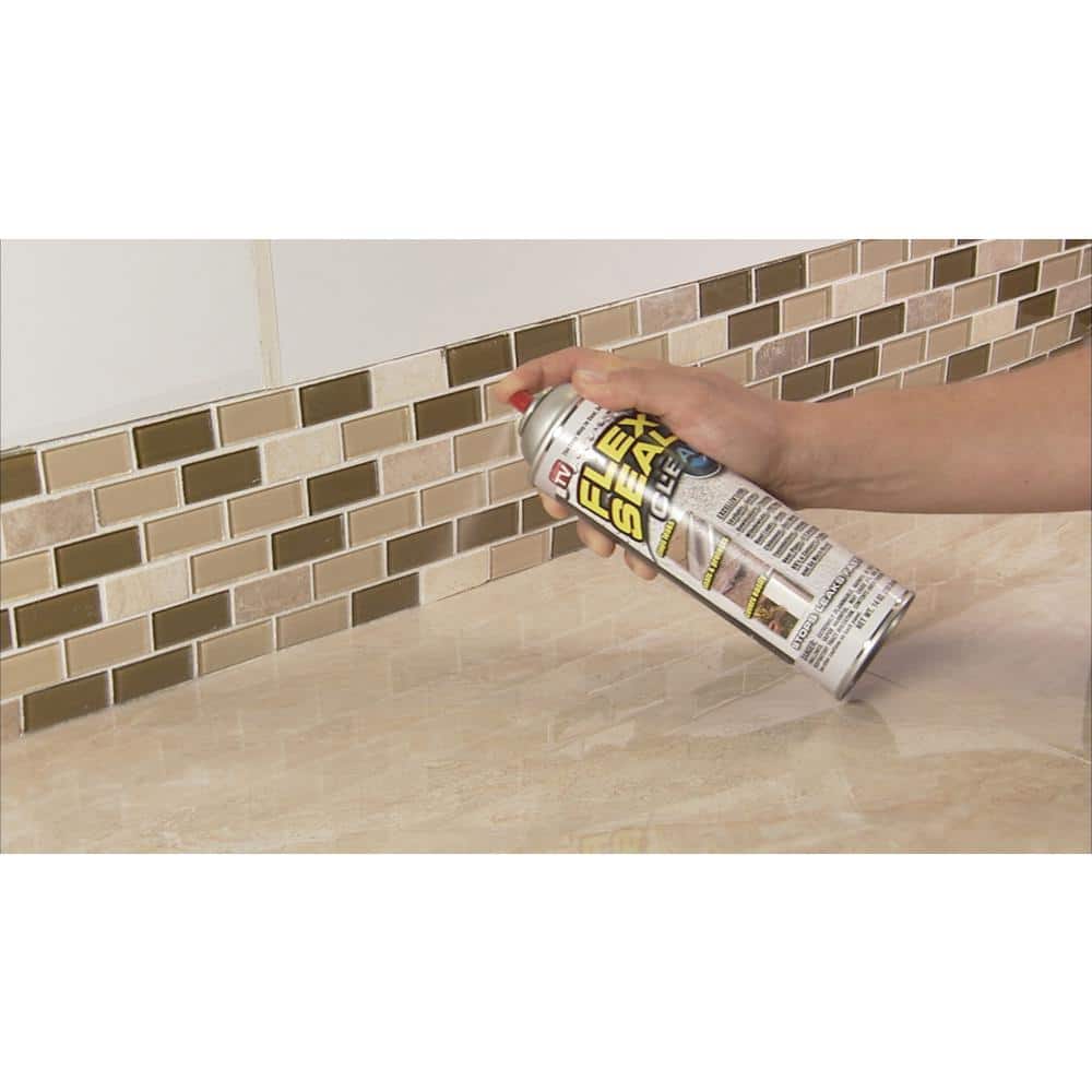 Flex Seal Clear 14 oz. Aerosol Liquid Rubber Sealant Coating Spray Paint