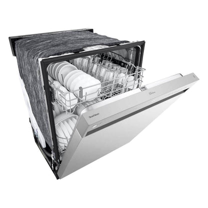 24"W Full Console / Pocket Handle Dishwasher Stainless Steel