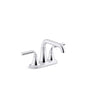 Tone™ Centerset Lavatory Faucet, ADA, 2 Handle, 2-Hole, 1.2 gpm, Polished Chrome