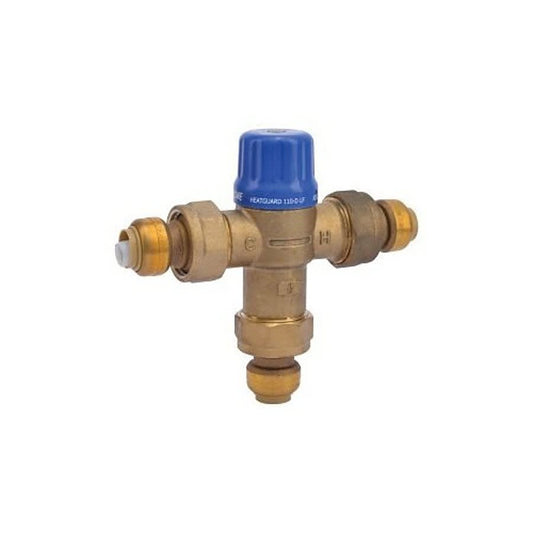 Heatguard® HG110-D Thermostatic Mixing Valve, 1/2 in, Bronze Body