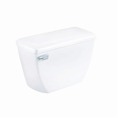 Ultra Flush® Toilet Tank, Bowl Mount, 12 in Rough, ADA, Left Hand Lever, 1.28 gpf, White