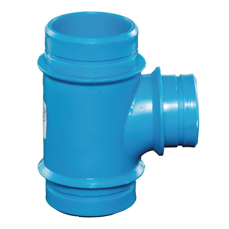 Blueline™ Acid Waste Sanitary Tee, 3 x 2 in, Polypropylene