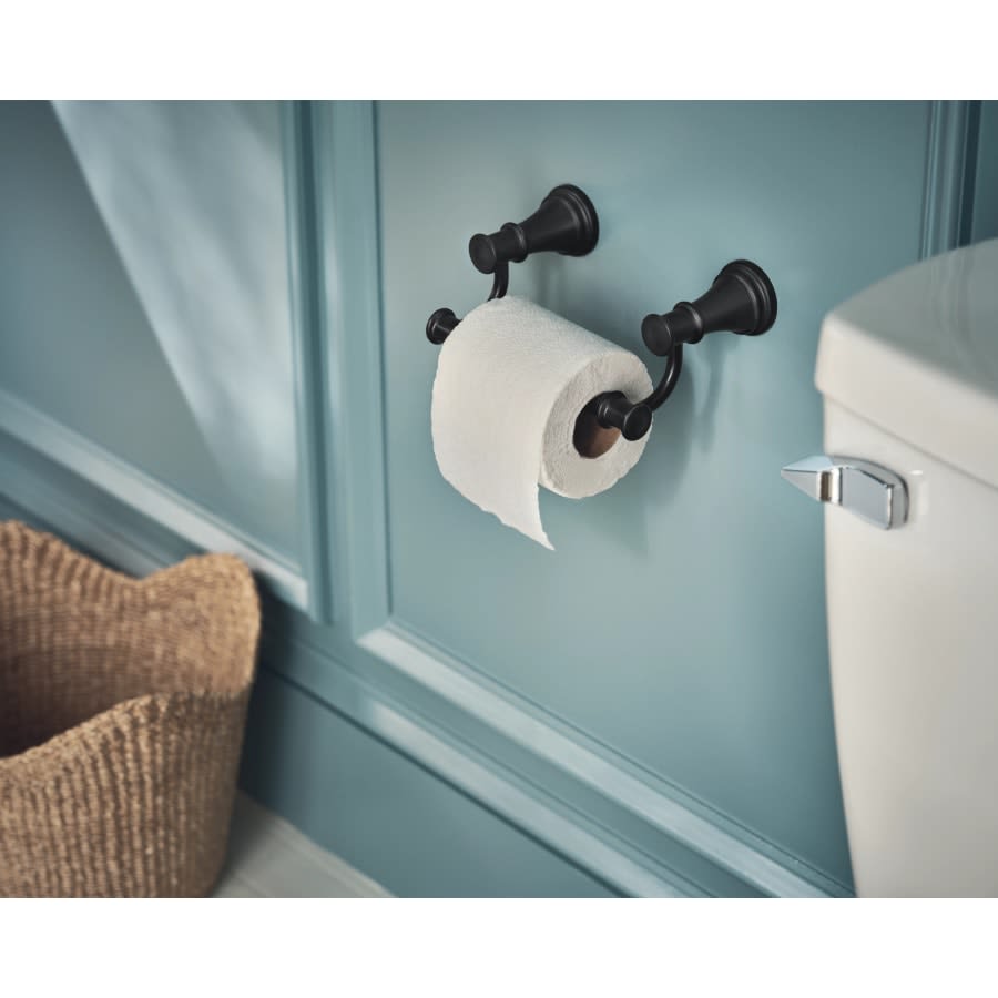 Belfield Double Post Toilet Paper Holder