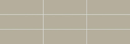 Color Wheel Classic Matte Architectural Gray Rectangle 3X6 Matte