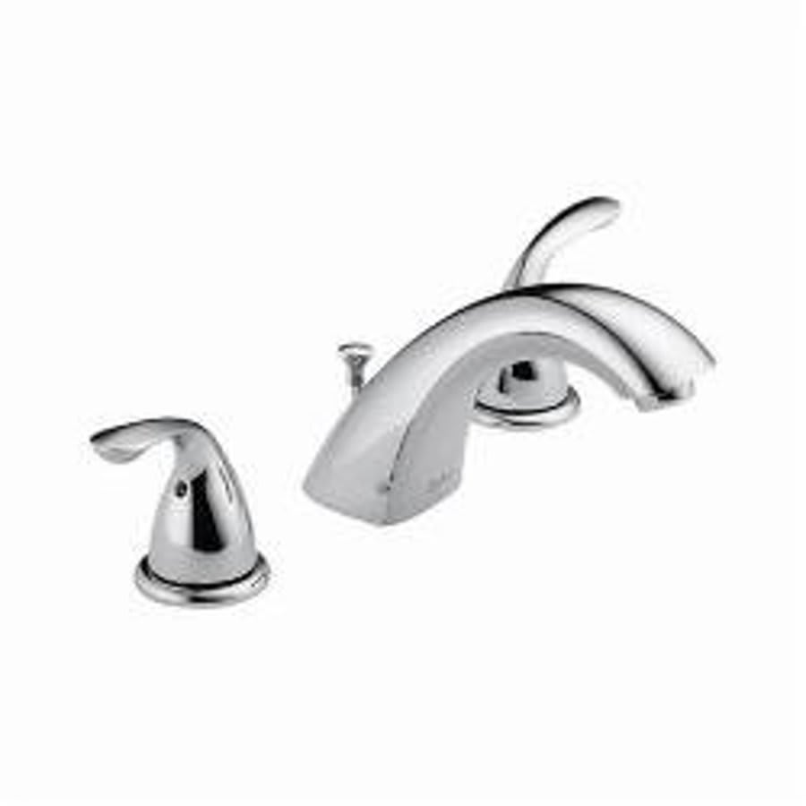 Classic Widespread Lavatory Faucet, ADA, 2 Handle, 3-Hole, 1.2 gpm, Chrome