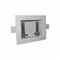 Hitter® Unassembled Washing Machine Outlet Box With MNPT Valves, Plastic Body