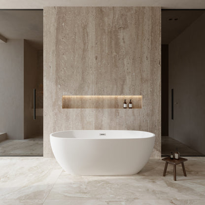 Juno Freestanding Bathtub - 67W x 23H x 32D