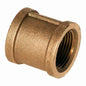 Coupling, 3/8 in, FNPT, Lead Free Brass, Rough Brass