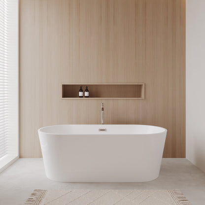 Carissa Freestanding Bathtub - 67W x 23H x 32D