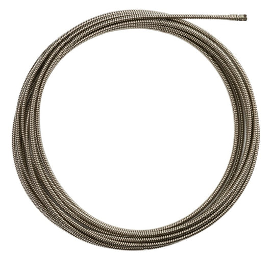 Inner Core Coupling Drain Cleaning Cable, 3/8 in, Steel, For Use With Drain Cleaning Machines, 1-1/4 to 2-1/2 in Drain Line