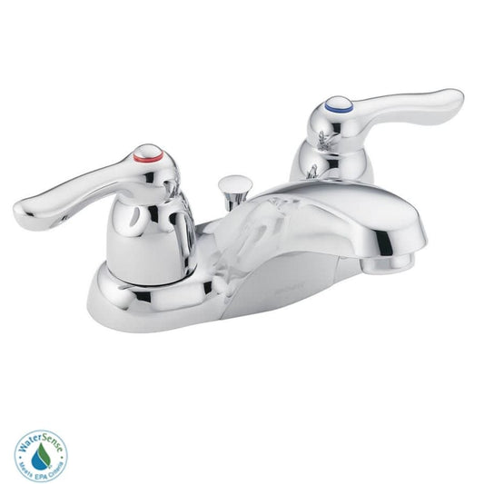 Double Handle Centerset Bathroom Faucet with from the Chateau Collection (Valve Included)