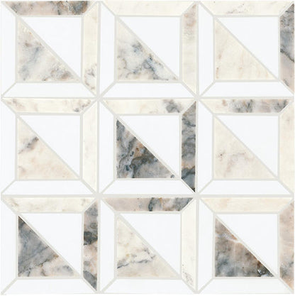 Gamma Illusive Blend Basketweave 2 1/4X2 1/4 Polished