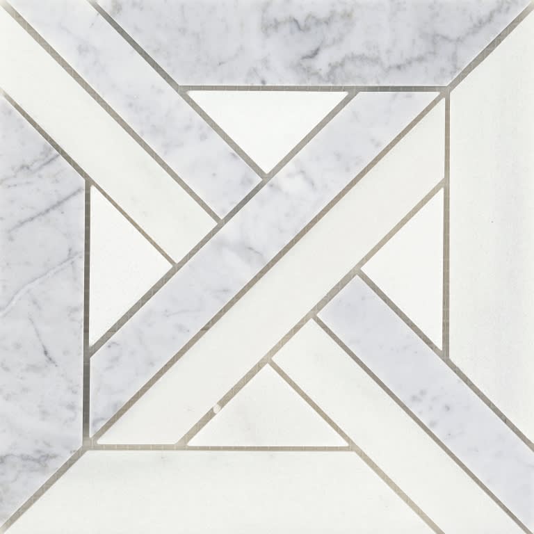 ALLURO CASTLE SILVER 9X9