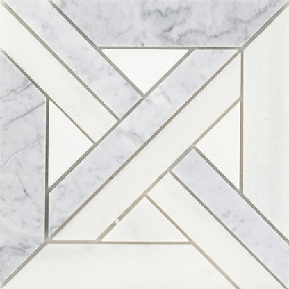 ALLURO CASTLE SILVER 9X9