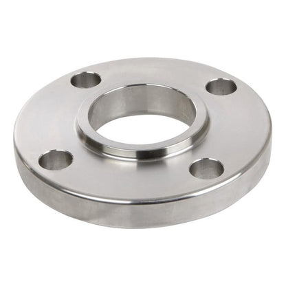 Raised Face Flange, 1 in, Slip On, 150 lb, 4-1/4 in OD, 5/8 in Bolt Hole Size, 304/304L Stainless Steel