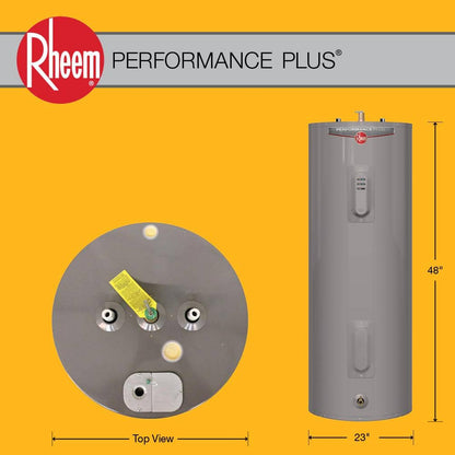 Performance Plus 40 Gal. 5500-Watt Elements Medium Electric Water Heater w/9-Year Tank Warranty LED Indicator & 240-Volt