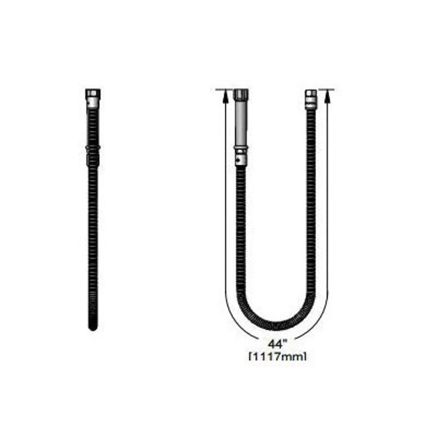 Hand Shower Water Supply Flexible Hose, Stainless Steel