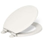 RidgewoodÂ® Round Closed-front Toilet Seat with Quiet-Closeâ¢
