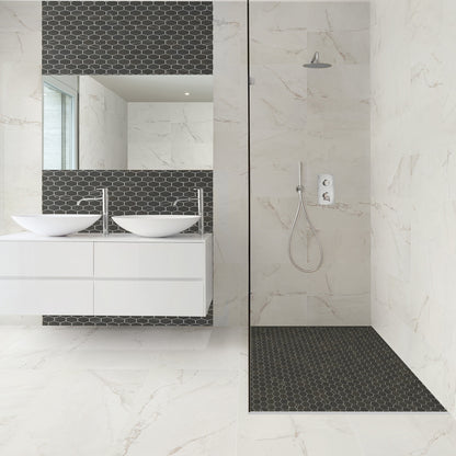 Classentino Marble Centurio Black Square 24X24 Polished