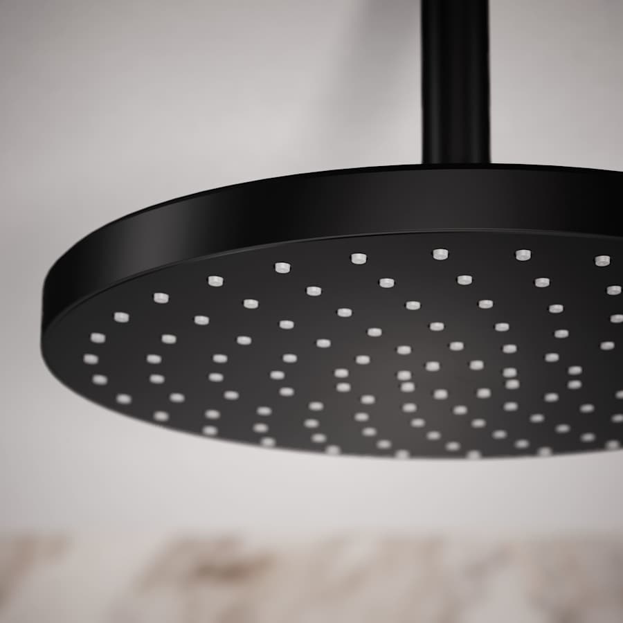 Awaken Round 10" Single Function 1.75 GPM Rainhead with MasterClean Sprayface