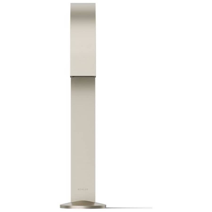 Components 1.2 GPM Widespread Bathroom Faucet with Drain Assembly and Ribbon Design Spout - Less Handles