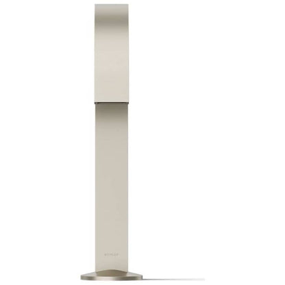 Components 1.2 GPM Widespread Bathroom Faucet with Drain Assembly and Ribbon Design Spout - Less Handles