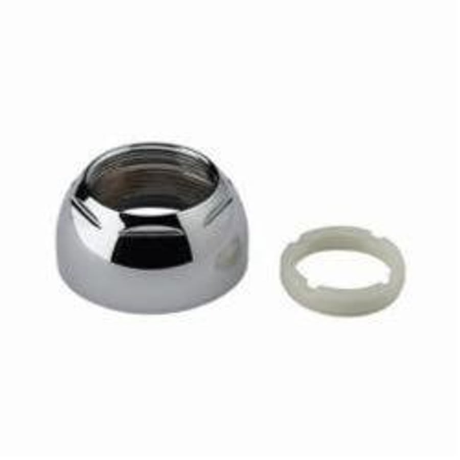 Replacement Cap Assembly With Adjusting Ring, For Use With 1-Handle Kitchen Faucet, Polished Chrome