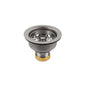 Snap Loc BUILDERS Basket Sink Strainer, 430 Polished Stainless Steel Steel, Polished