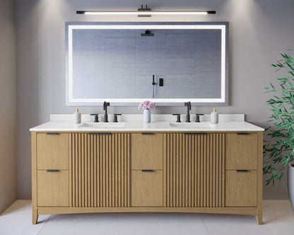 Palmilla Double Bathroom Vanity - 84W x 35H x 22D