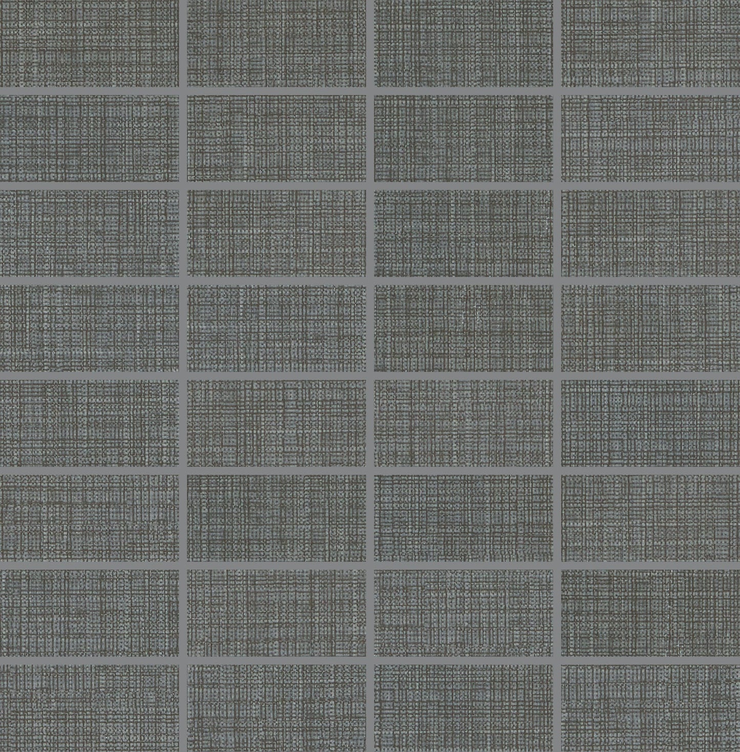 Fabric Art Modern Textile Dark Gray Rectangle, Modern Textile 12X24 Matte