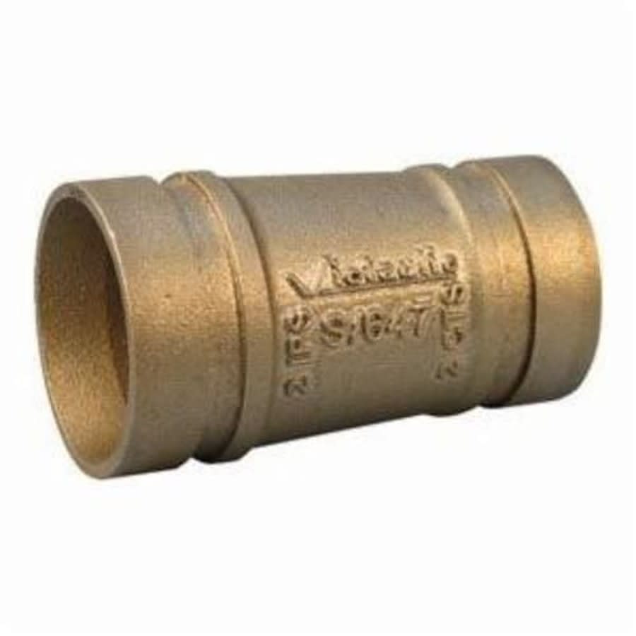 Dielectric, Nipple, 3 in, Groove, Copper